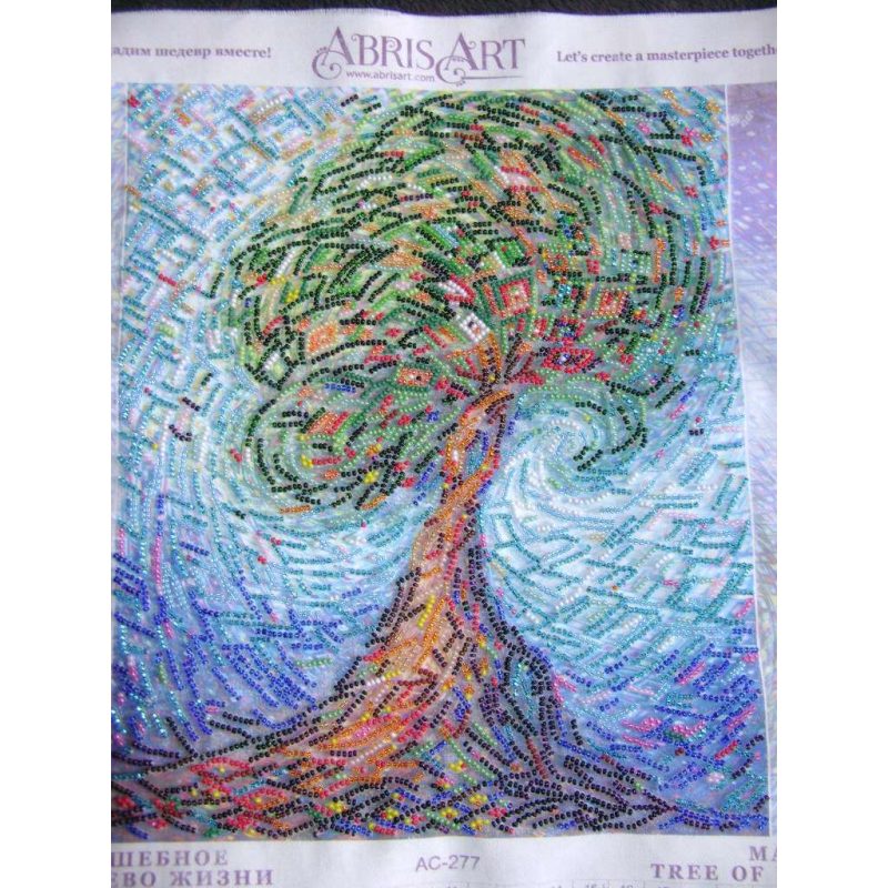 Charts on artistic canvas Magic Tree of Life