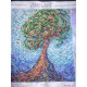 Charts on artistic canvas Magic Tree of Life