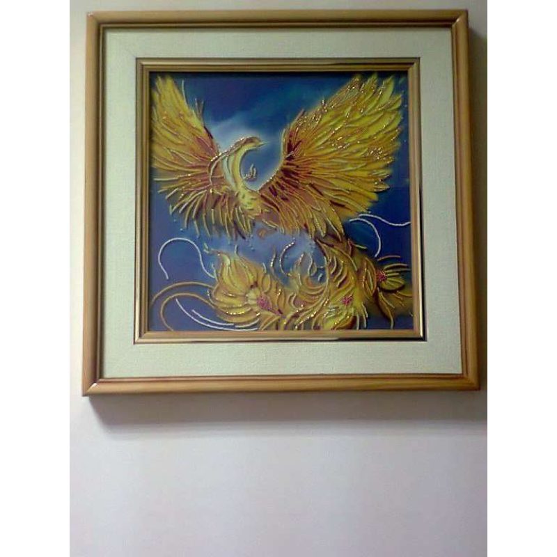 Charts on artistic canvas The Firebird