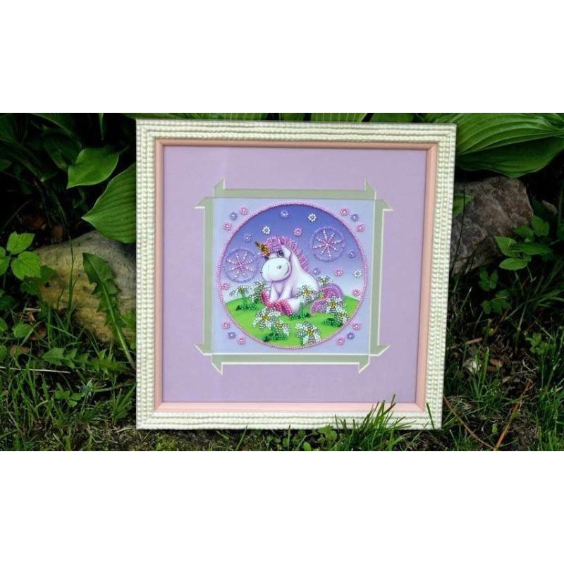 Mini Bead embroidery kit Pony