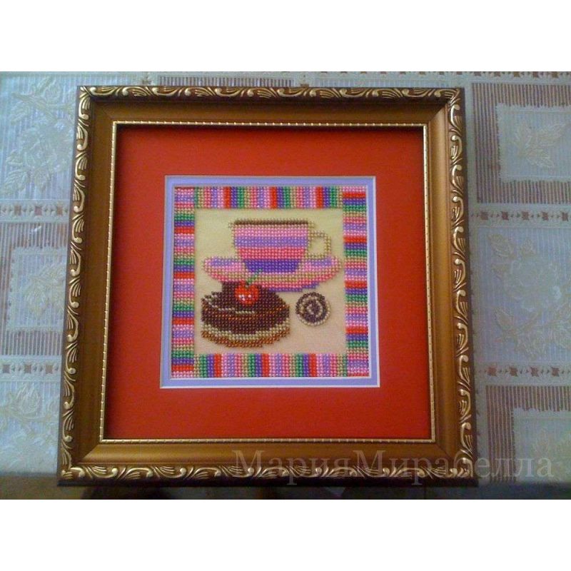 Main Bead Embroidery Kit Chocolate