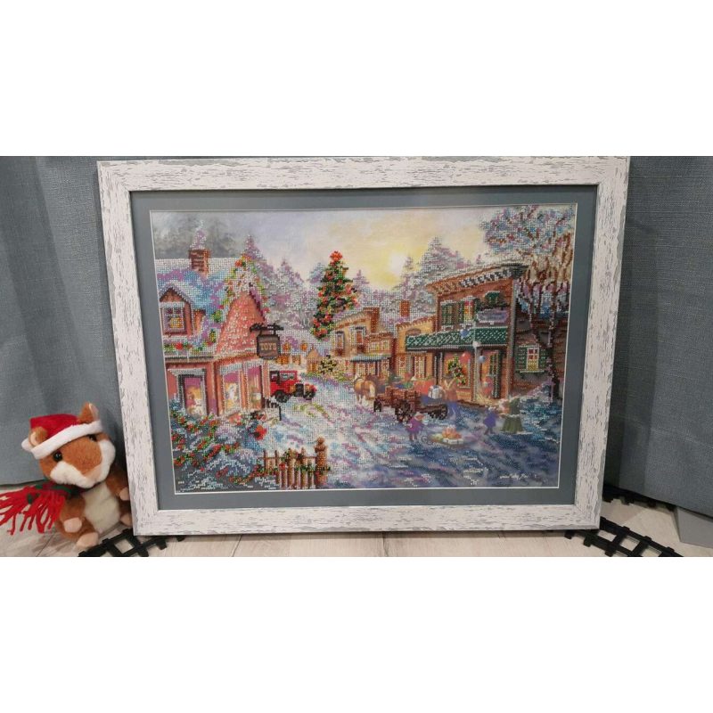 Main Bead Embroidery Kit Merry Yule