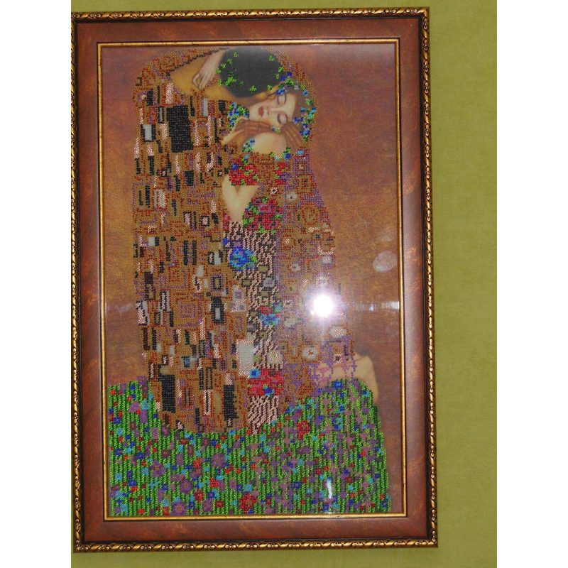 Main Bead Embroidery Kit The kiss