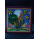 Mini Magnets Bead embroidery kit Gold crest