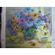 Charts on artistic canvas Tea with lemon