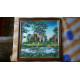 Charts on artistic canvas An Evening in the Country