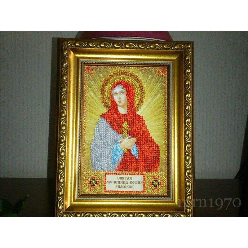 St.Icons Mini Bead embroidery kits St. Sophia