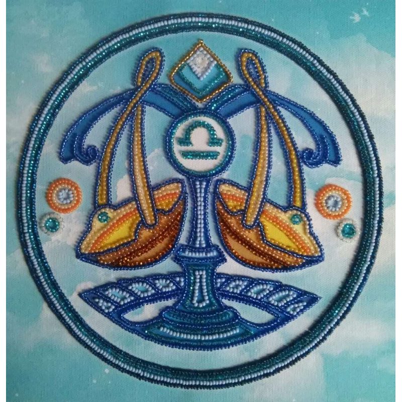 Main Bead Embroidery Kit Libra