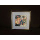 Charts on artistic canvas The Parisian Woman