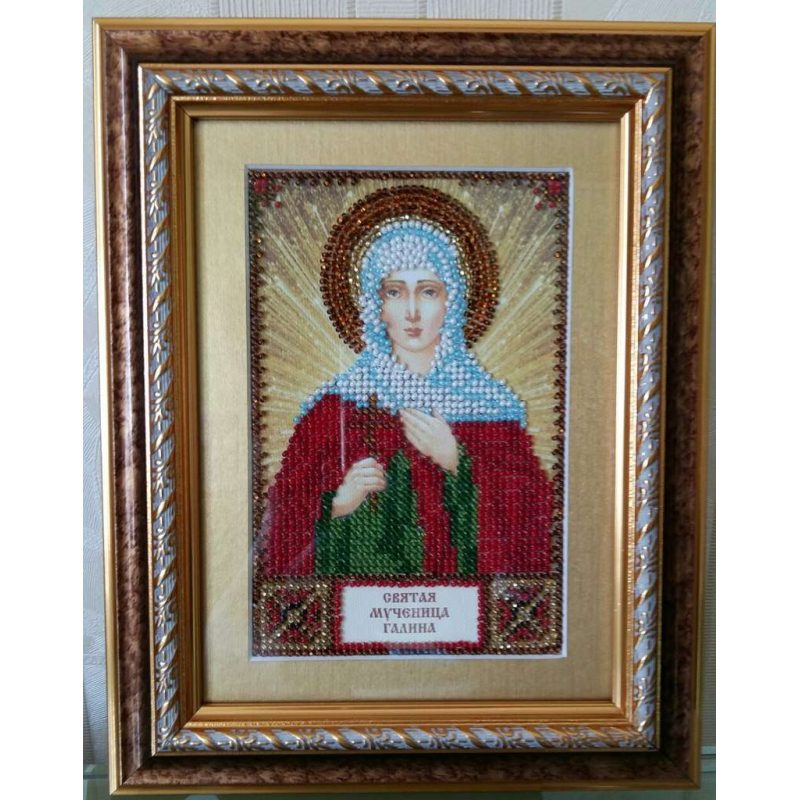 St.Icons Mini Bead embroidery kits St. Galina