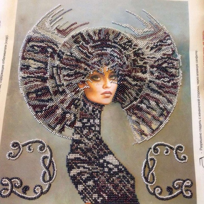 Main Bead Embroidery Kit Selena