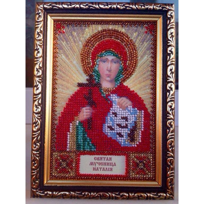 St.Icons Mini Bead embroidery kits St. Natalia
