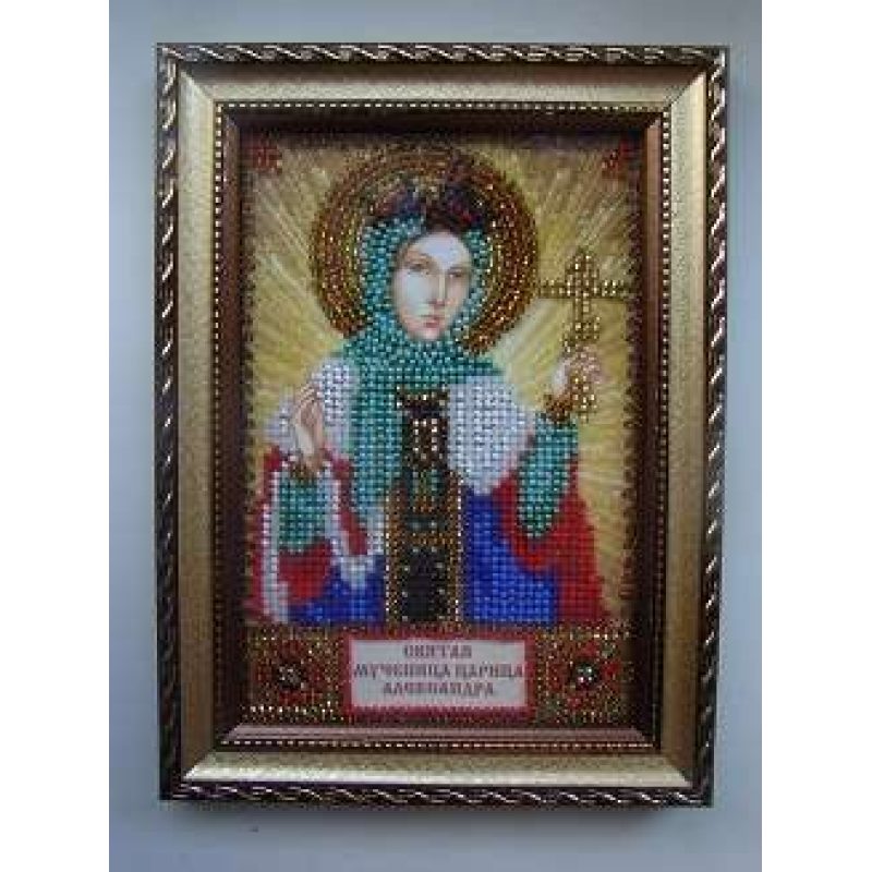 St.Icons Mini Bead embroidery kits St. Alexandra