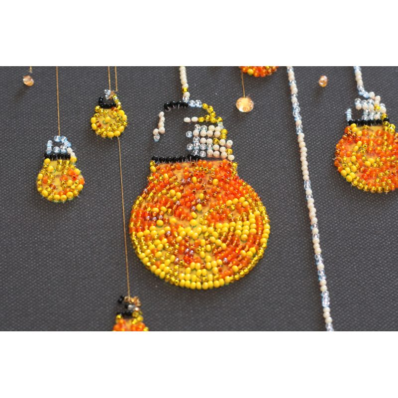 Main Bead Embroidery Kit Lamp evening