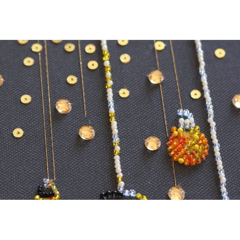 Main Bead Embroidery Kit Lamp evening