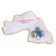 Kits for embroidery with beads magnets "Map of Ukraine" Dnipropetrovsk region
