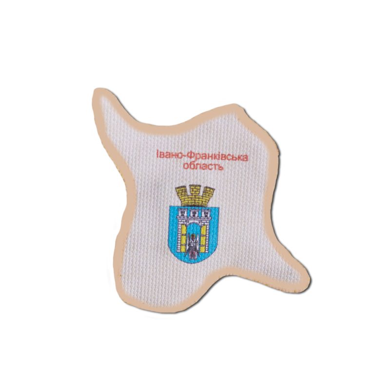 Kits for embroidery with beads magnets "Map of Ukraine" Ivano-Frankivsk region