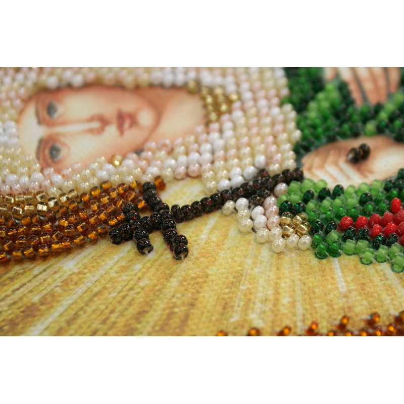 St.Icons Mini Bead embroidery kits St. Antonina