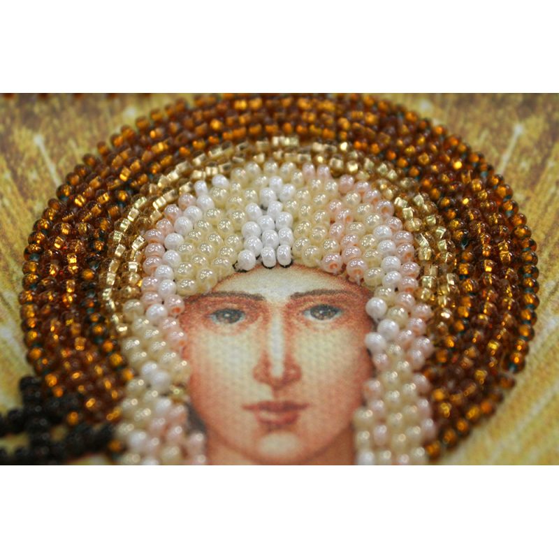 St.Icons Mini Bead embroidery kits St. Antonina