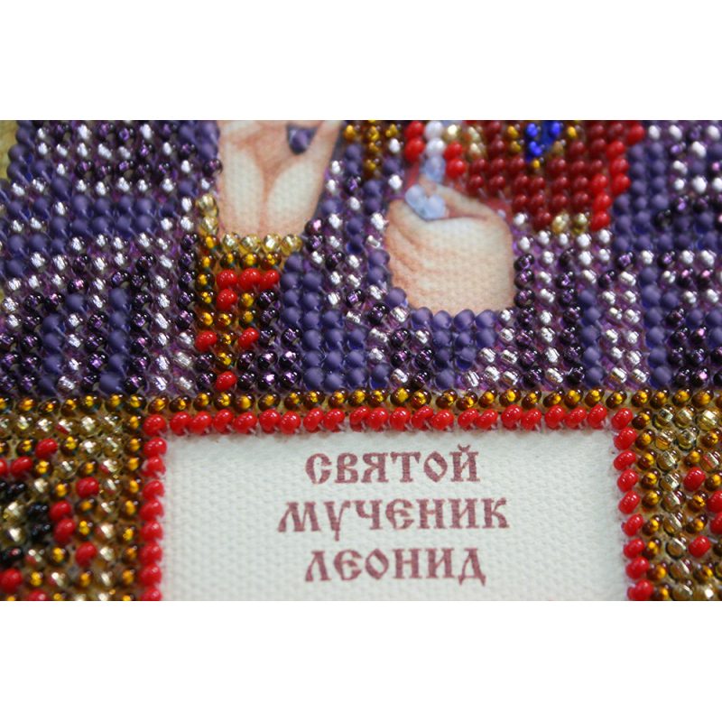 St.Icons Mini Bead embroidery kits St. Leonid