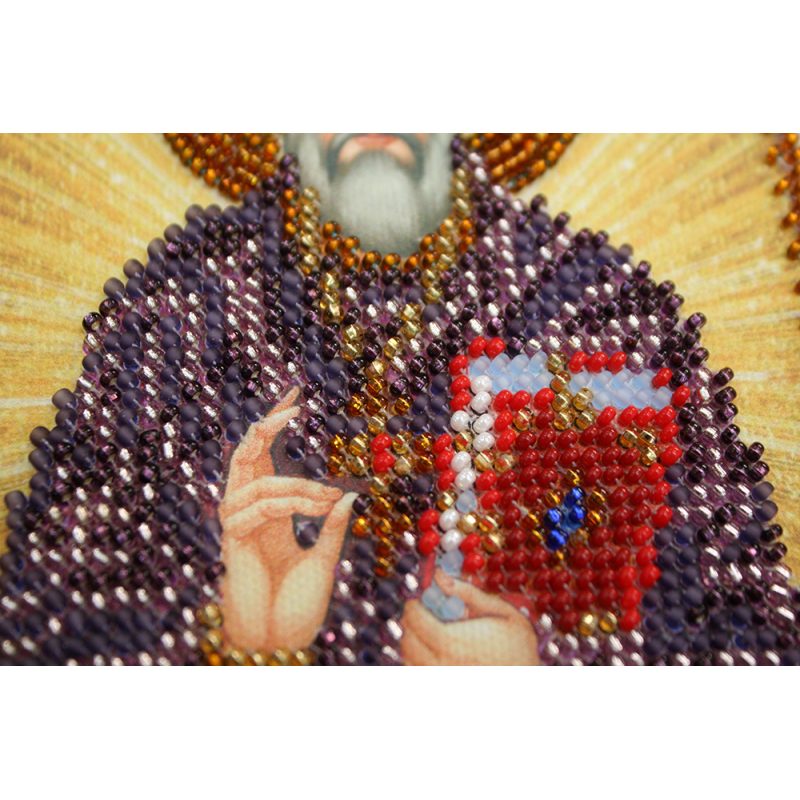 St.Icons Mini Bead embroidery kits St. Leonid