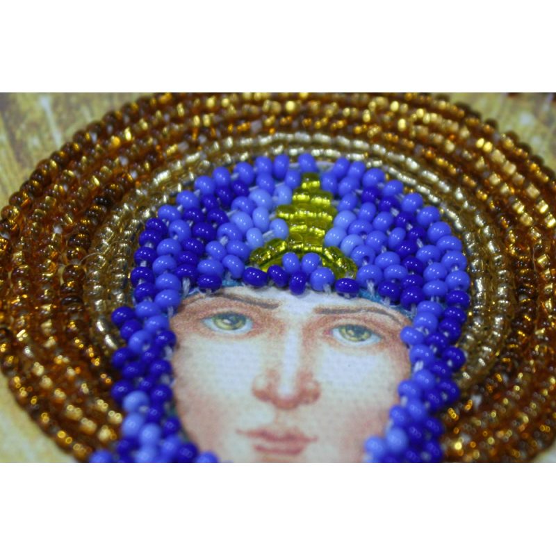 St.Icons Mini Bead embroidery kits St. Vasilisa