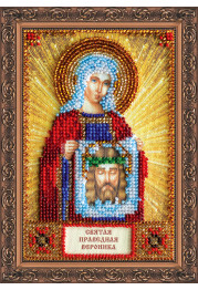 St.Icons Mini Bead embroidery kits St. Veronica