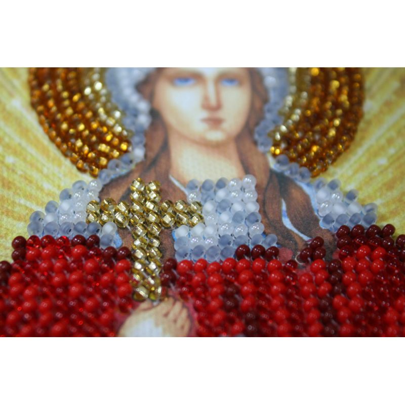 St.Icons Mini Bead embroidery kits St. Anfisa