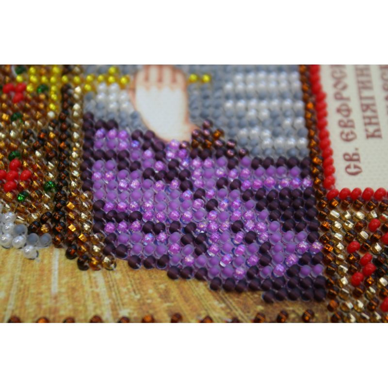 St.Icons Mini Bead embroidery kits St. Euphrosyne