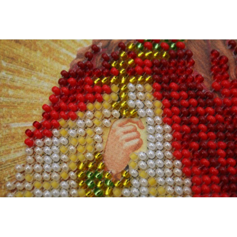 St.Icons Mini Bead embroidery kits St. Agnes
