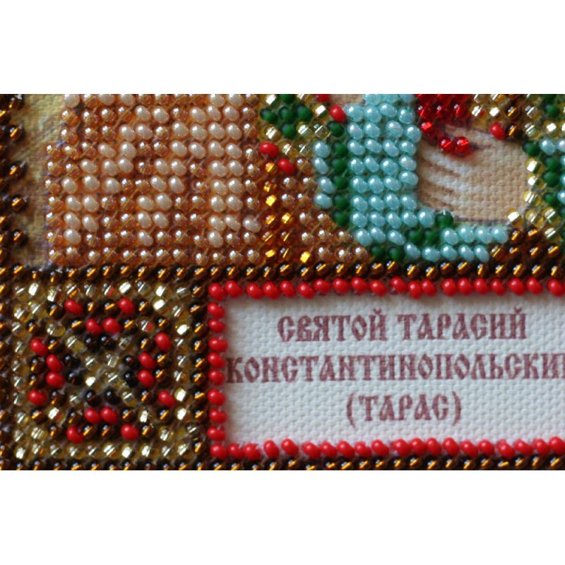 St.Icons Mini Bead embroidery kits St. Tarasius (Taras)