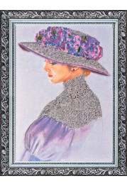 Main Bead Embroidery kit Violet