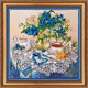 Main Bead Embroidery Kit Forget-me-nots