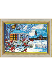 Main Bead Embroidery Kit Winter evening