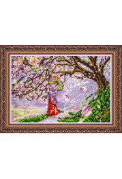 Main Bead Embroidery Kit Sakura