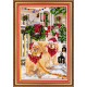 Main Bead Embroidery Kit Christmas Morning