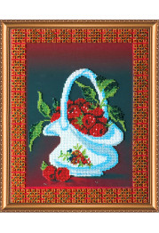 Main Bead Embroidery Kit Raspberry
