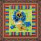 Main Bead Embroidery Kit Pansies