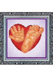Main Bead Embroidery Kit Baby imprints (boy)