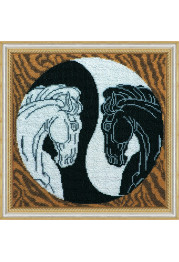 Main Bead Embroidery Kit Yin and Yang