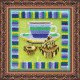 Main Bead Embroidery Kit Hot chocolate