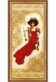 Main Bead Embroidery Kit Lady Rose