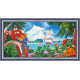 Main Bead Embroidery Kit Tropical Paradise