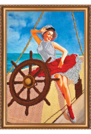 Main Bead Embroidery Kit Sailor girl