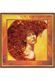 Main Bead Embroidery Kit The Four Elements – Fire