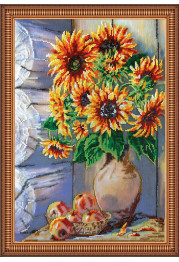 Main Bead Embroidery Kit Summer bouquet