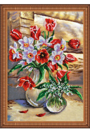 Main Bead Embroidery Kit Breath of Spring