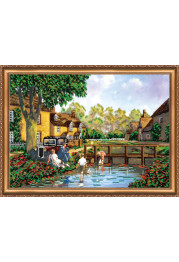 Main Bead Embroidery Kit Sunday picnic