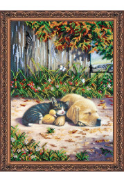 Main Bead Embroidery Kit Best friends