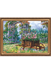 Main Bead Embroidery Kit Garden